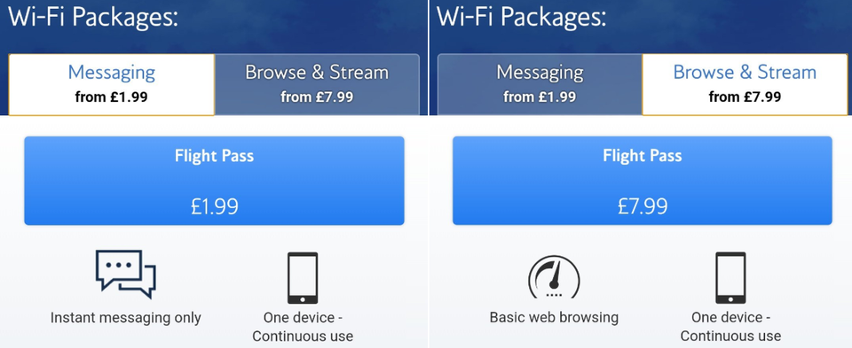 British Airways is testing WiFi on some UK and European flights. @simonologue